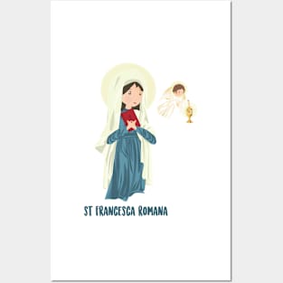 Saint Frances of Rome Posters and Art